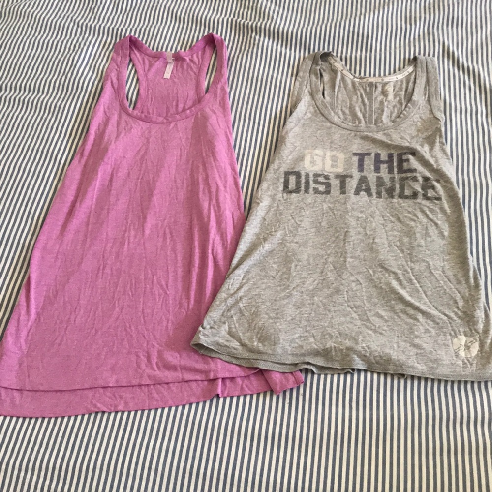 2 Work Out Tanks GAP and Aerie